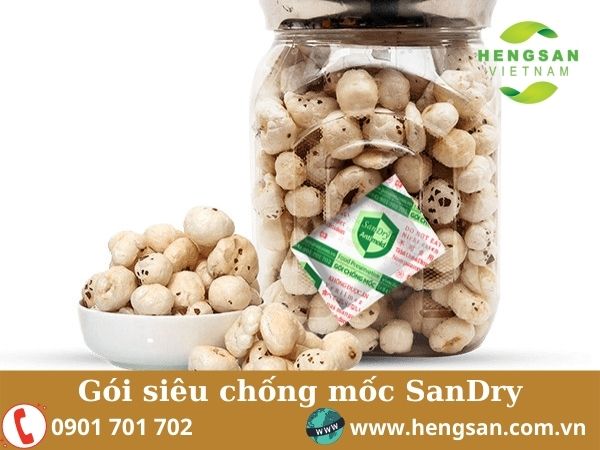 Gói chống mốc Sandry bảo quản các loại hạt